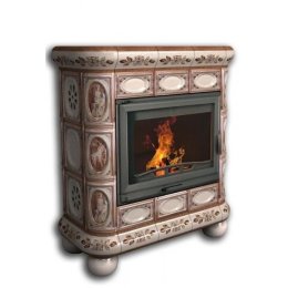 Каминная облицовка КимрПечь Медальон пристенная Модерн